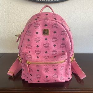 Authentic MCM Pink Backpack